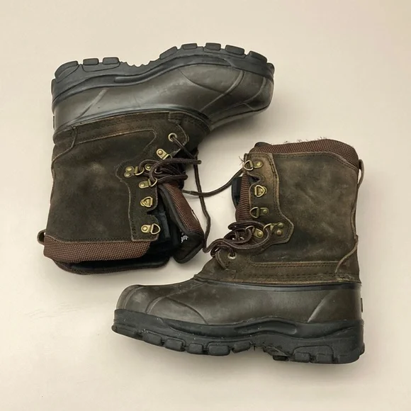 Vintage Men’s 8 Black Winter LACROSSE Insulated Snow Duck Boots LACROSSE Mens Iceman Insulated Snow Winter Pack Boots Black  main image 4